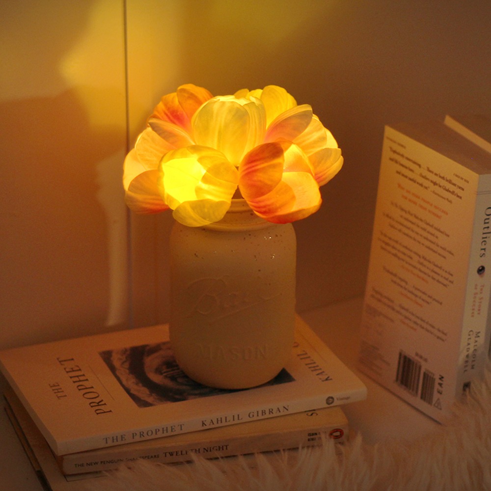 러브 튤립 팟 LED 무드등 -  Love tulip pot LED lights
