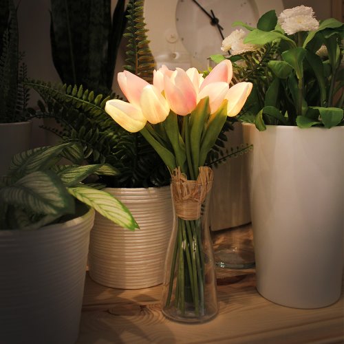 [31차 배송완료 /32차 배송중] 핑크 튤립 부케 LED - pink tulip bouquet LED
