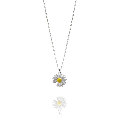 실버 데이지 N ( Silver daisy necklace )