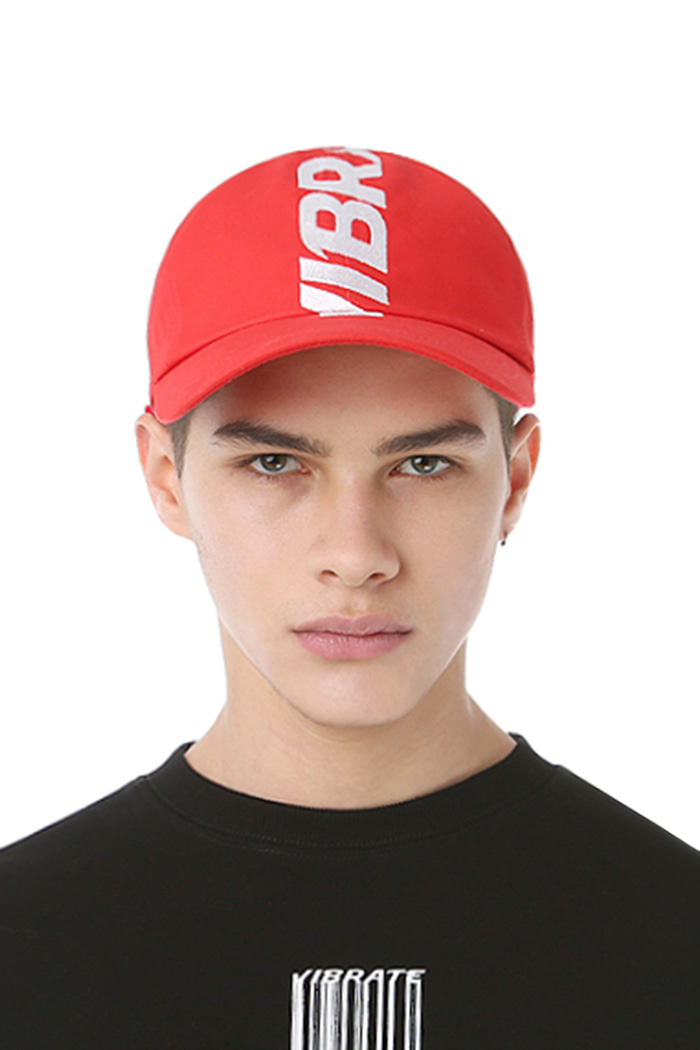 CROWN EMBROIDERY BALL CAP (RED)