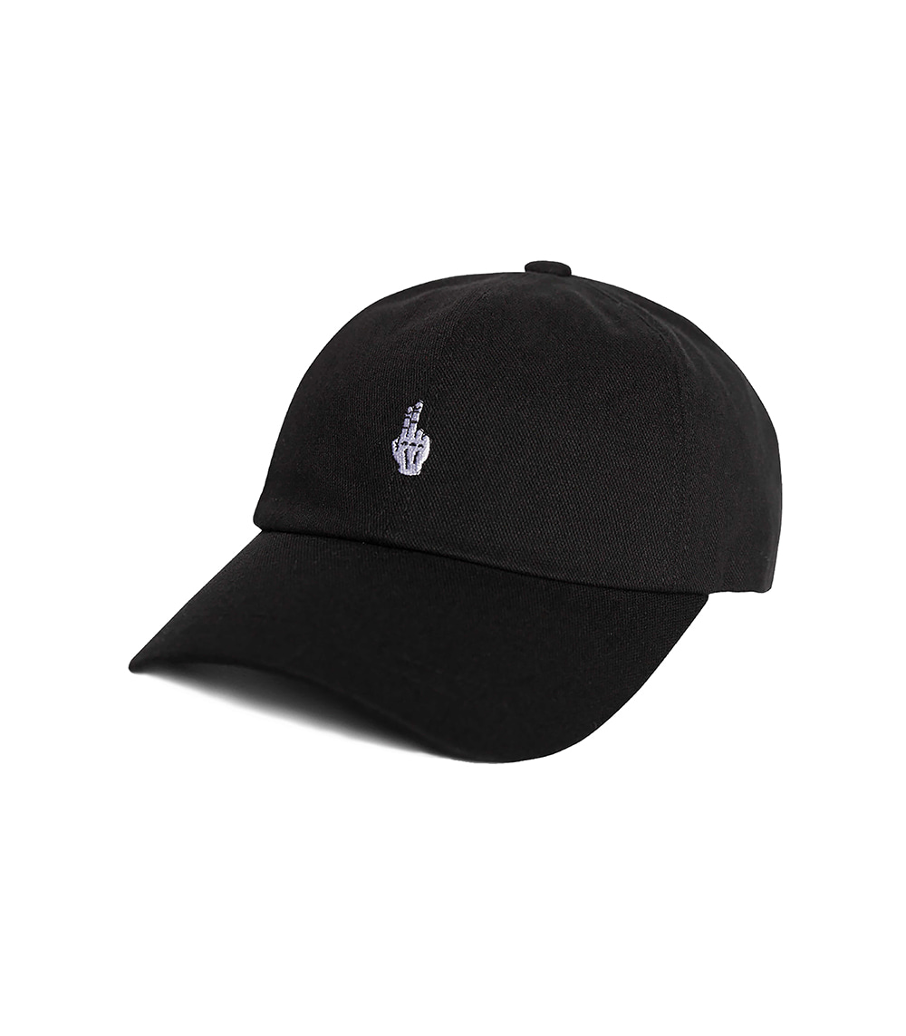 VIBRATE - FINGER BALL CAP (WASHING BLACK)