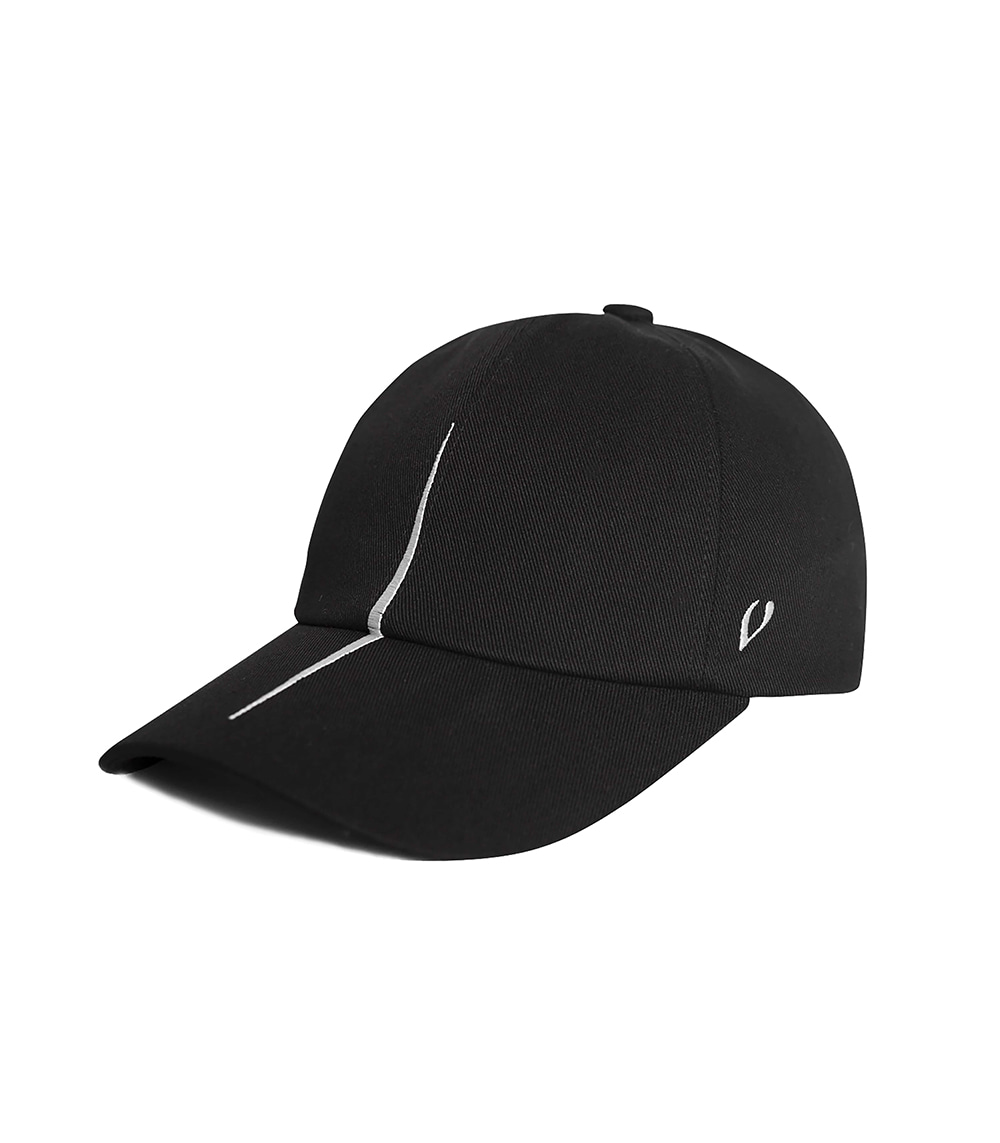 VERTICAL DIVISION BALL CAP (BLACK)