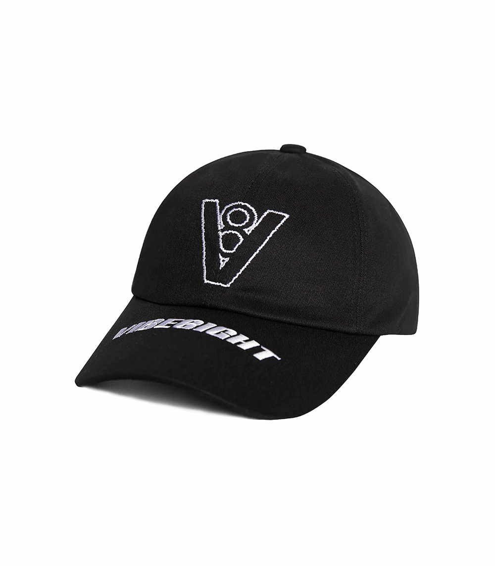 V8 MULTI LOGO BALL CAP (BLACK)