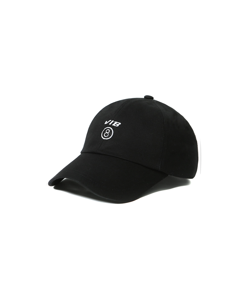 VIBRATE - NO.8 BALL CAP (black)
