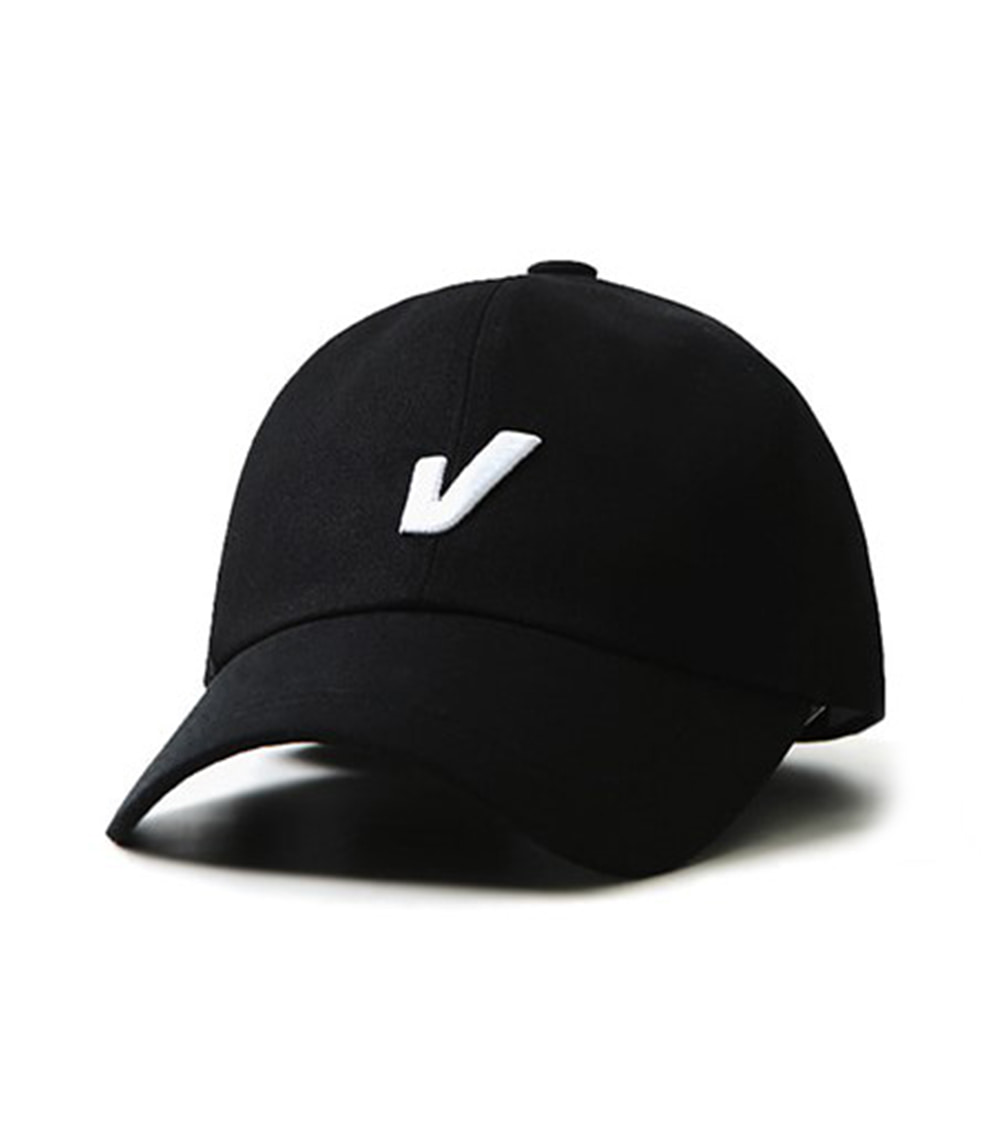 VIBRATE - HUGE V ON TOP BALL CAP (black)