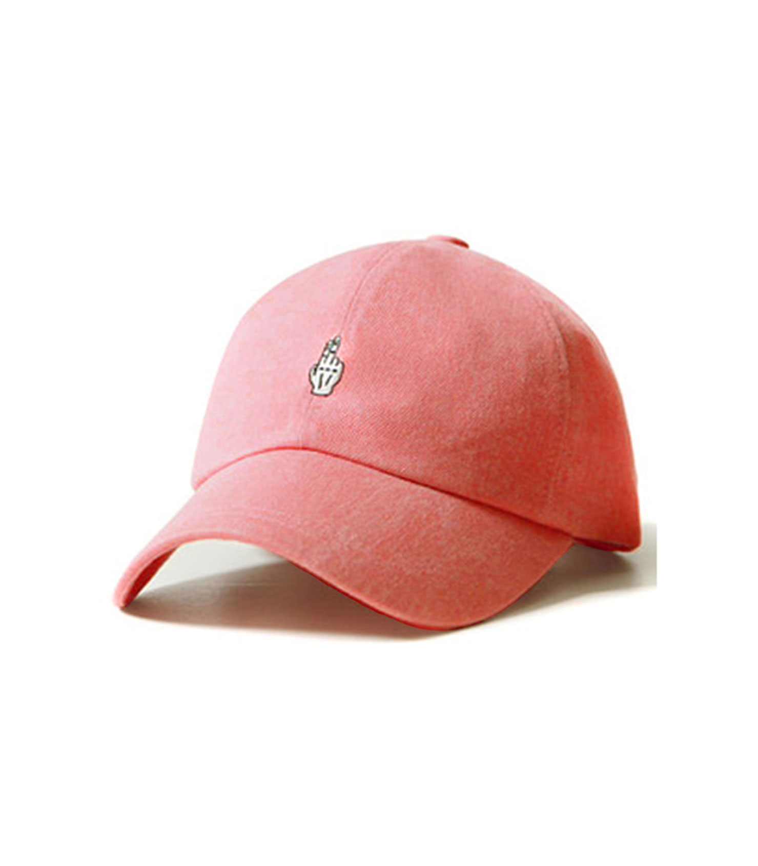 FINGER BALL CAP (WASHING PINK)