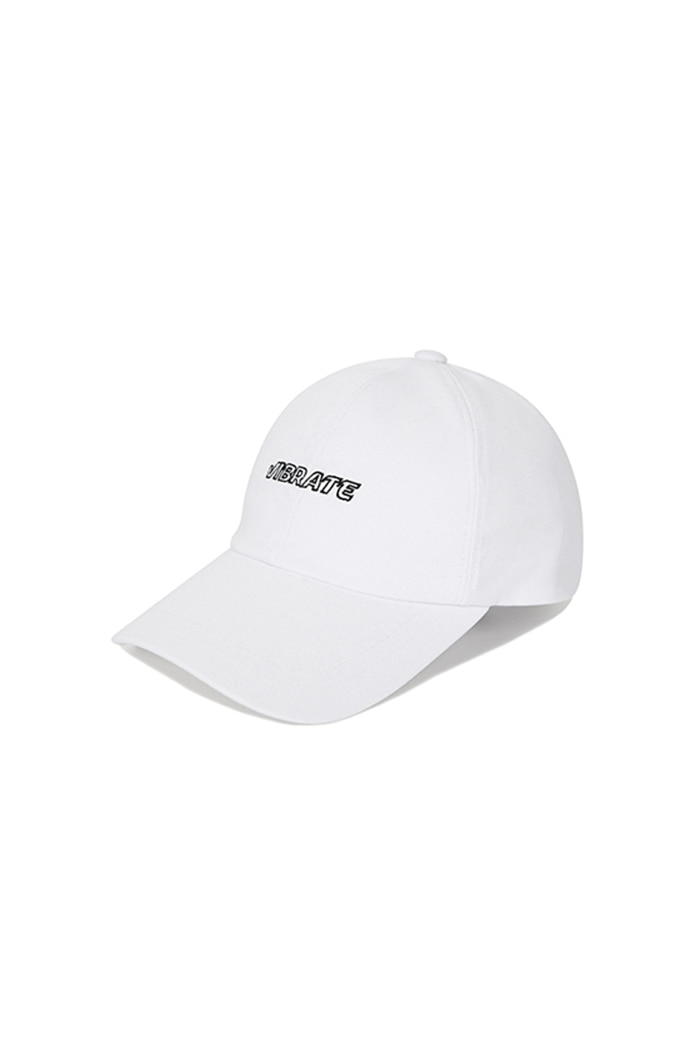 EMPTIED LOGO BALL CAP (WHITE)