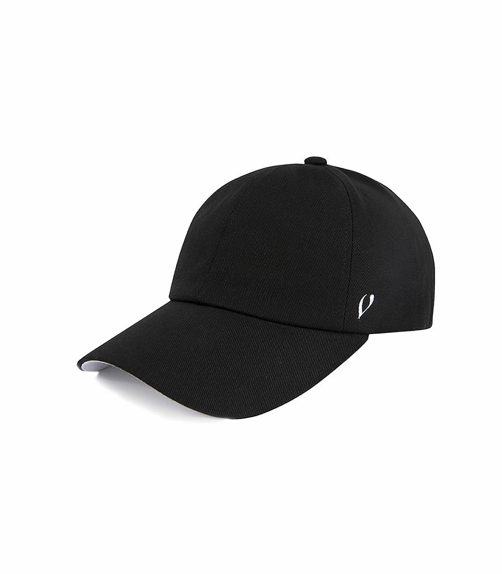 BLACK LINE - DOUBLE SIDE BALL CAP (BLACK)