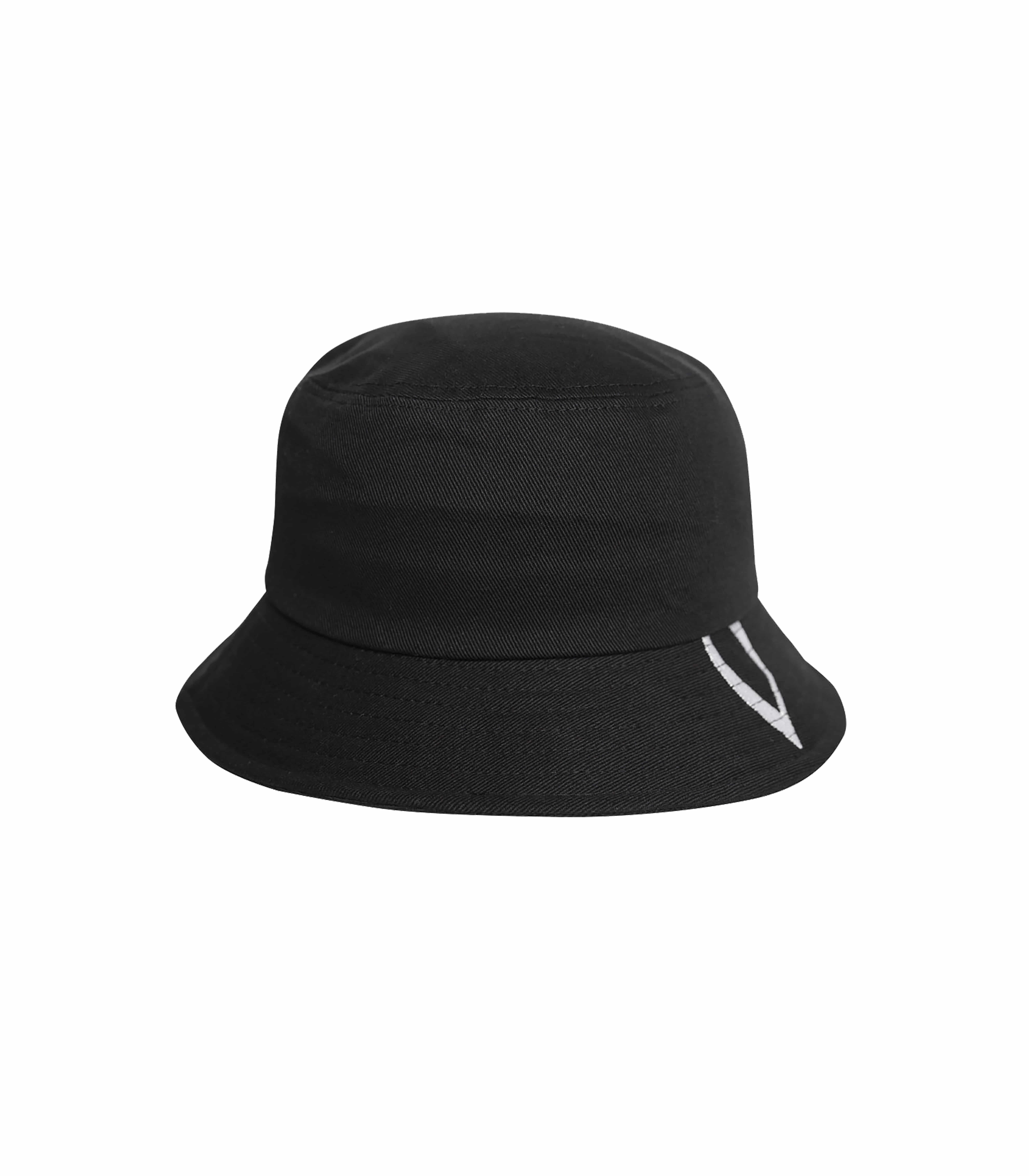 VIBRATEKIDS - HUGE V BUCKET HAT (BLACK)