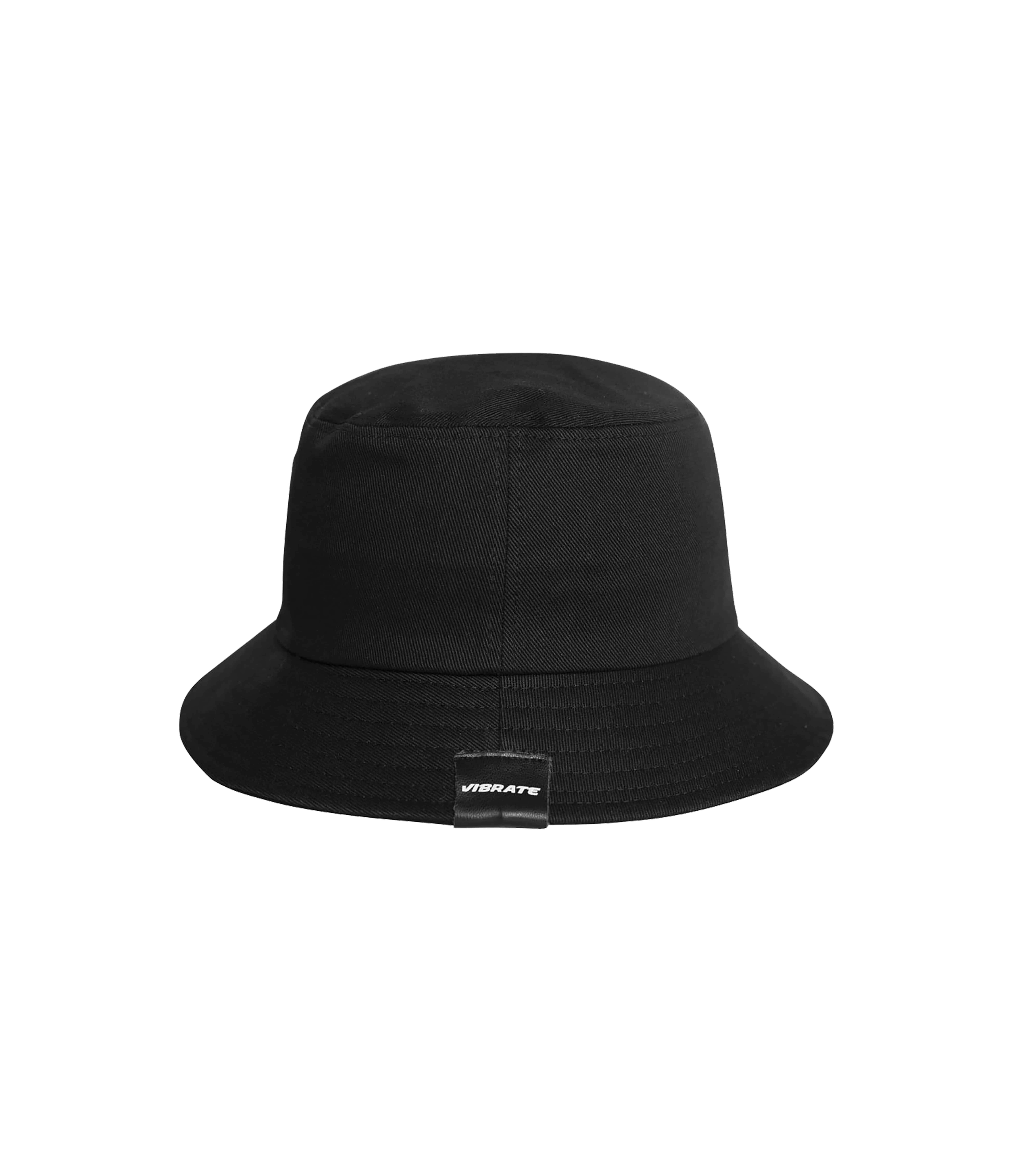 VIBRATEKIDS - REAL COTTON BUCKET HAT (BLACK)