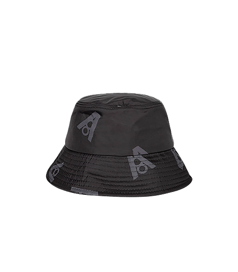 LOGO DOT BUCKET HAT (BLACK)