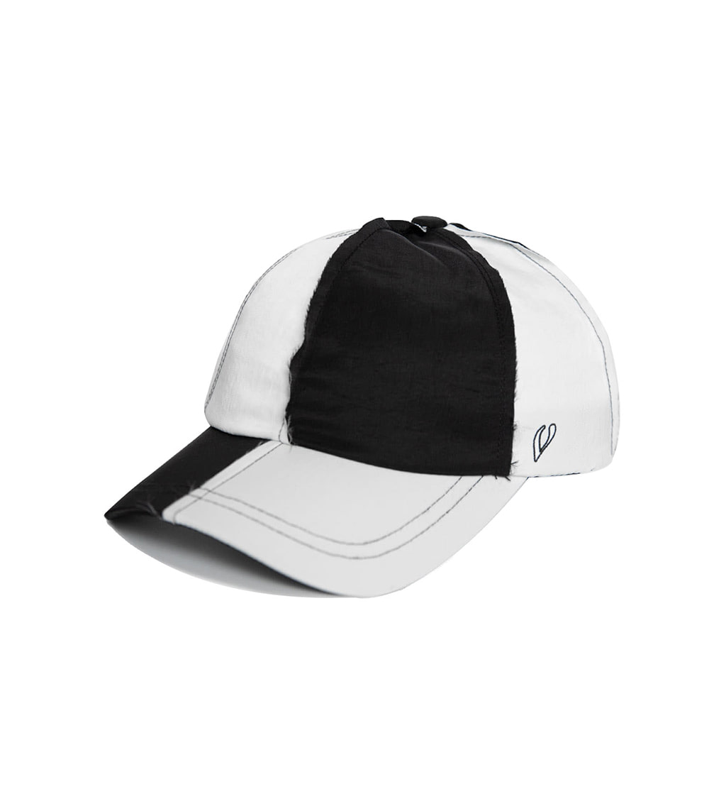 SHAKY BALL CAP (BLACK &amp; WHITE)