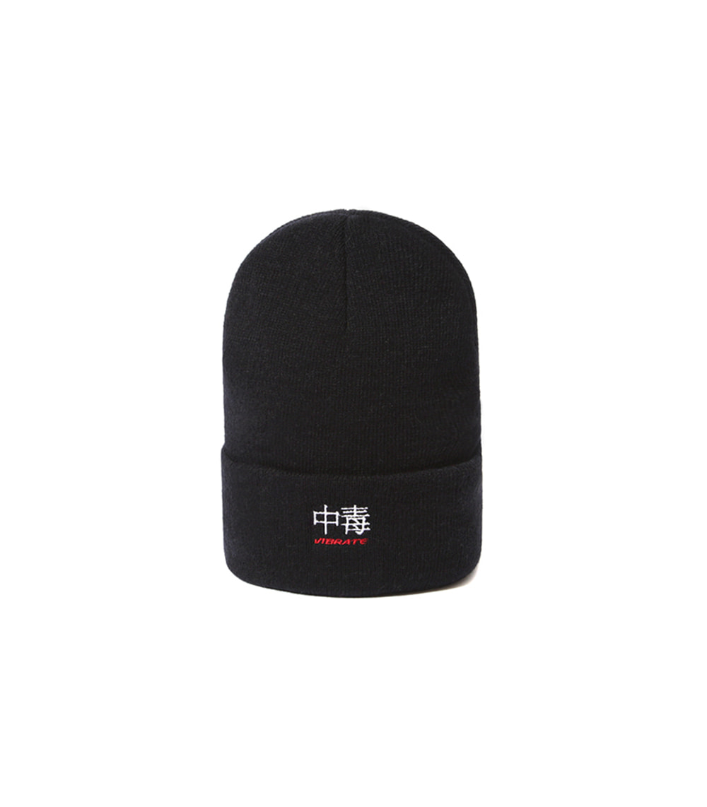 VIBRATE - OVERDOSE BEANIE (BLACK)