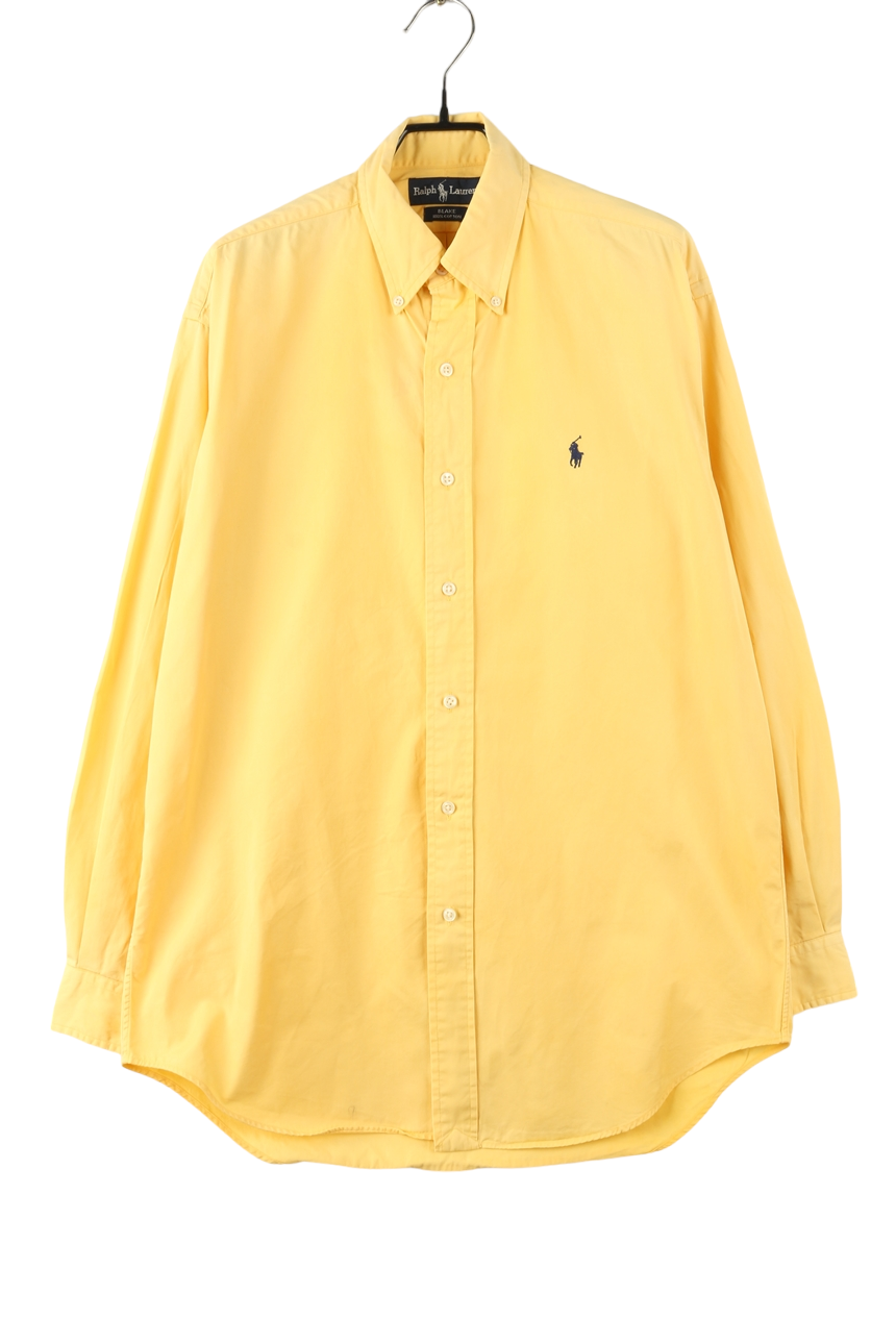 (50%세일)RALPH LAUREN 랄프로렌 코튼100% 옐로 셔츠 빈트로-14994