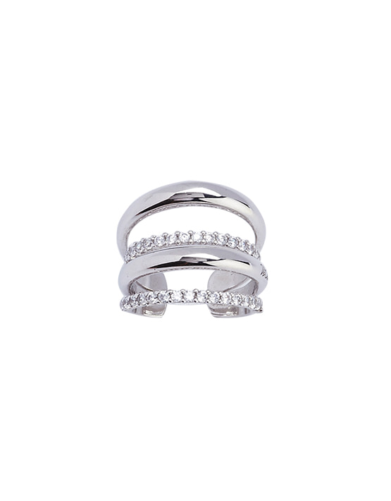 [Holiday Edition_925 silver] Double Arch Silver Ring