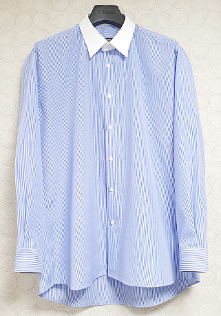 [206 HOMME]2020 S/S NEW COLLECTIONSEMI-OVER FIT™ SKY-STRIPE SHIRTS(SH-113)