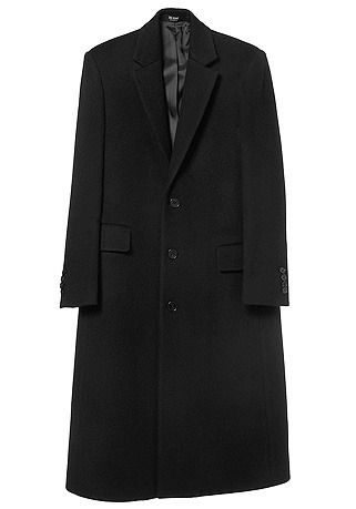 [206 HOMME BY JLDCLASSIC]CONTEMPORARY BLACK 3-BUTTON LONG COAT(WOOL 100%)(CT-199)[차승원 &quot;화유기&quot; TVN 드라마 협찬]