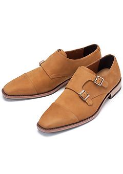 [206 HOMME]2020 S/S NEW COLLECTIONSUEDE MONK STRAP WOODSOLE SHOES(SS-005)