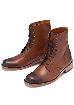 [206 HOMME]2020 S/S NEW COLLECTIONHAND-BRUSHED WOOD SOLE BOOTS(SS-025)