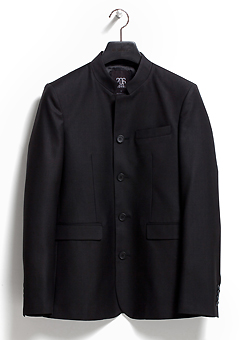 [206 HOMME]CHINA-COLLAR WOOL-100% JACKET