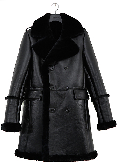 MUSTANG NAPOLEON HYBRID BLACK COAT(ITALY MUSTANG-100%))(남성용 + 여성용)(MS-036)