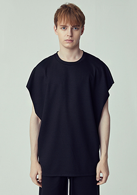 [206 HOMME]2019 S/S  NEW  COLLECTIONOVER-FIT™ ESSENTIAL BLACK TANK(UNISEX)(TH-002BK)▶{당일배송 + 쇼룸 바로구매 가능}◀(오후4시전 입금확인시 당일출고가능)