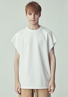 [206 HOMME]2019 S/S  NEW  COLLECTIONOVER-FIT™ ESSENTIAL WHITE TANK(UNISEX)(TH-002WE)▶{당일배송 + 쇼룸 바로구매 가능}◀(오후4시전 입금확인시 당일출고가능)