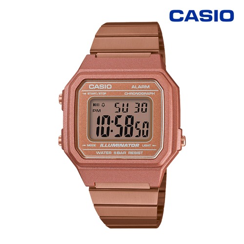 [카시오 CASIO] B-650WC-5ADF 레진 밴드 조절식버클 패션 손목시계