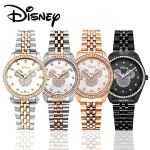 [Disney 디즈니시계] OW097 (4color) 여성용 큐빅시계