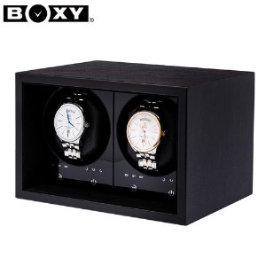 [BOXY 박시 워치와인더] SAFE ECO-02 (BK) (2구시계보관함)