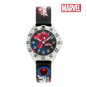 [마블 정품시계 MARVEL] MA001-SPBK 어벤져스 스파이더맨 아동용 손목시계