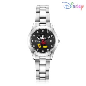 [Disney 디즈니시계] D11528DWB 심플 메탈 디즈니 여성 손목시계 28mm