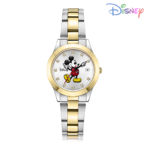 [Disney 디즈니시계] D11528DY 심플 메탈 디즈니 여성 손목시계 28mm
