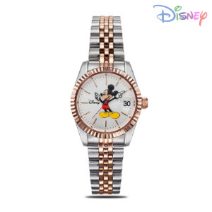 [Disney 디즈니시계] D10131DR 패션 디즈니 로즈골드 여성 손목시계 31mm