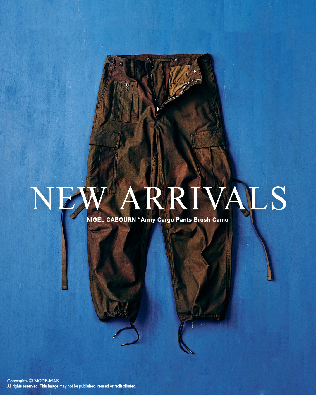 [NIGEL CABOURN]  22SS CAMOUFLAGE NEW ARRIVALS