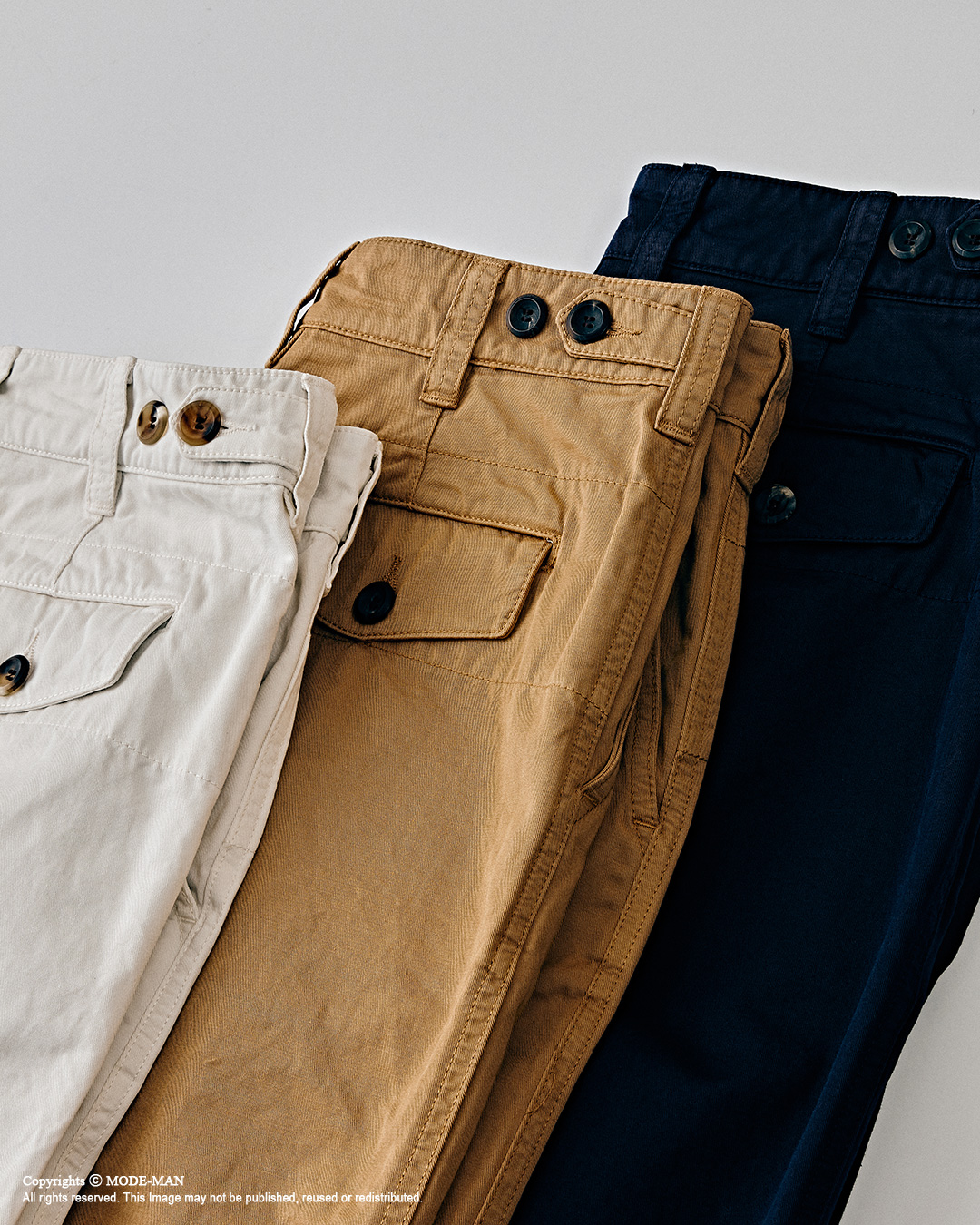 [DRAKE'S] Basic Chino Pants&The Linen Shirts
