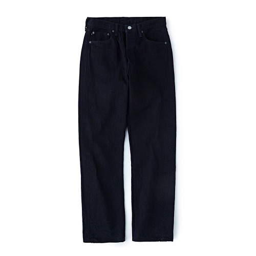 FULLCOUNT 1101SRB Straight Denim Super Rough Indigo×Black