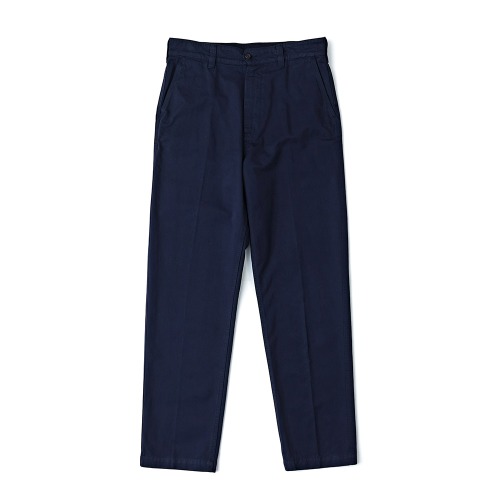 DRAKE'S Basic Chino Flat Front Navy