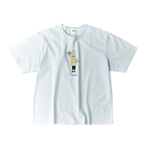 BARNS OUTFITTERS BR-22306 M.Grey Tough Neck S/S T-Shirts