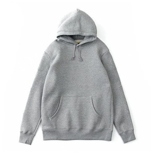 ADDICT CLOTHES ACV-SWP02 L.Grey Heavyweight Padded Hoodie
