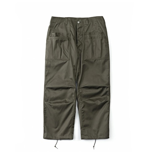 SASSAFRAS W.P Olive Overgrown Fatigue Pants