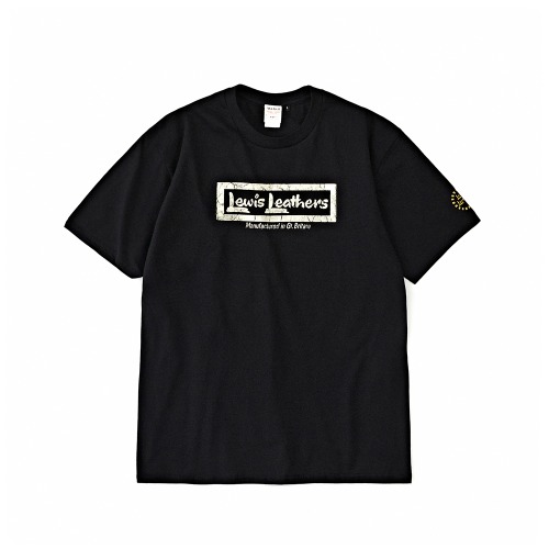 LEWIS LEATHERS Box Logo S/S T-Shirts Black