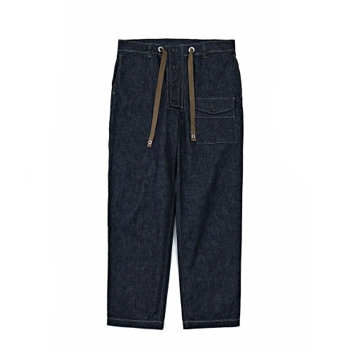 COLIMBO ZY-0203 Indigo Cavalier R/N Smock Pants
