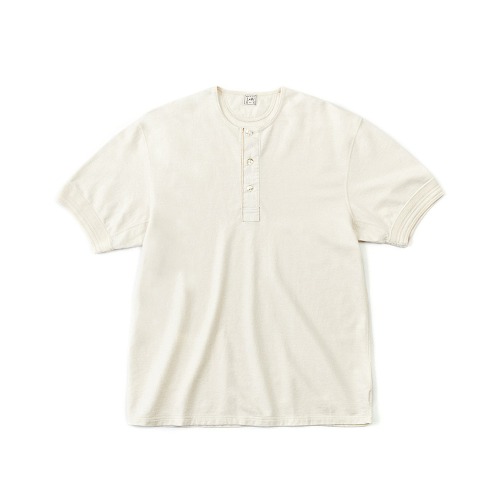 LOOP & WEFT LRH1034 V.Ivory Classic Henley