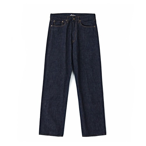 JAPAN BLUE J504 Indigo Circle 12.5oz Africa Cotton Loose Selvedge Jeans