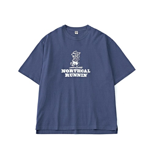 BARNS OUTFITTERS BR-23305 P.Navy Vl Loose Printed T-Shirts