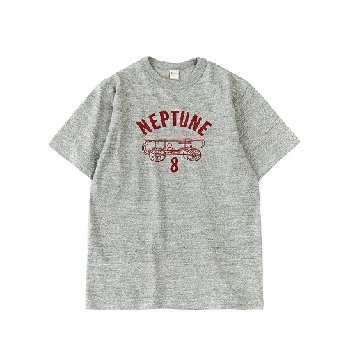 WAREHOUSE Lot 4601 Grey Neptune S/S T-Shirts