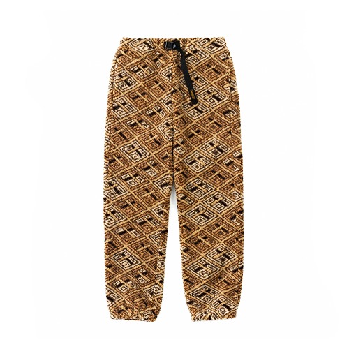 ORSLOW 03-1006 African Pattern Boa Fleece Pants