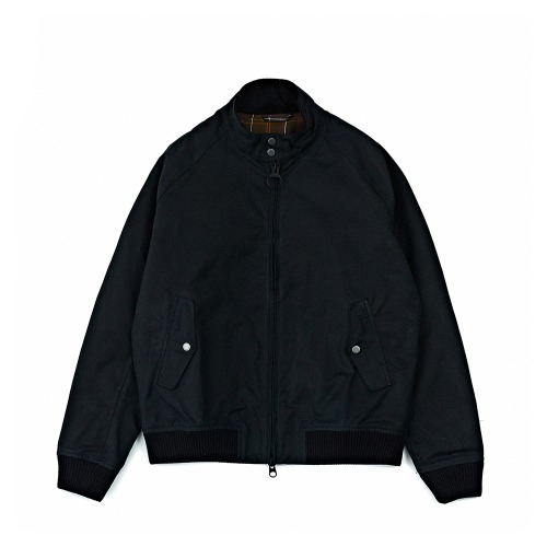 BARACUTA BRCPS1009 Navy Baracuta x Barbour Yale Wax Jacket