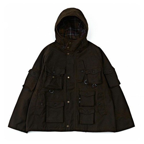 BARACUTA BRCPS1011 Olive Baracuta x Barbour Harvard Wax Jacket